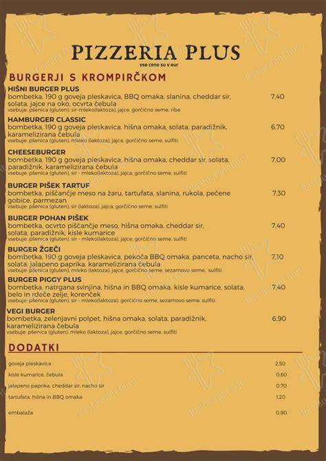 Pizzerija plus - Pizzerija Rondo Sevnica, Sevnica. 5,041 likes · 15 talking about this · 962 were here. Delicious pizza burger squid and home made pasta GABARONI